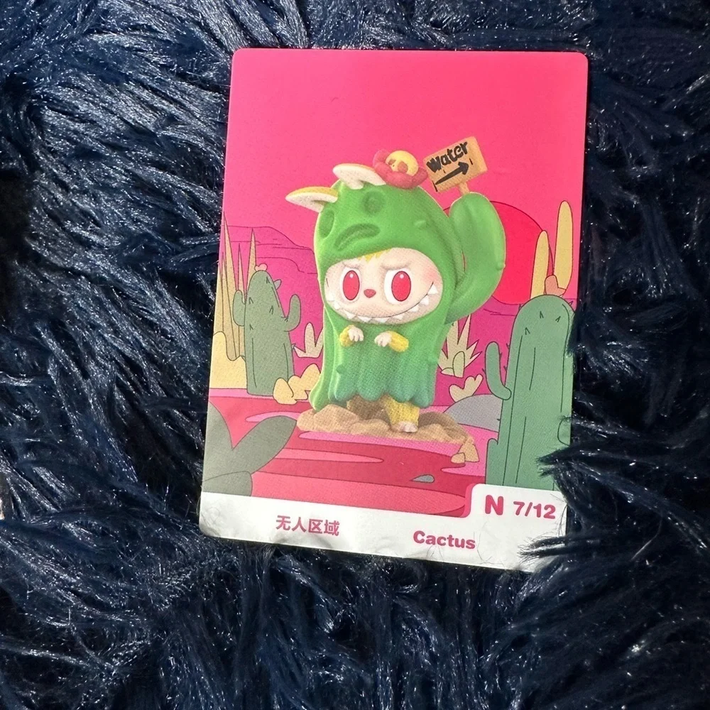 Pop Mart Labubu Almost Hidden Cactus Vinyl Figure Pop Mart The Monsters